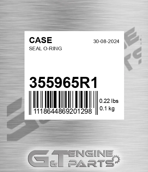 355965R1 Seal O-ring