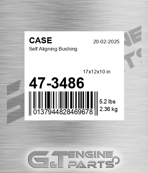 47-3486 Self Aligning Bushing