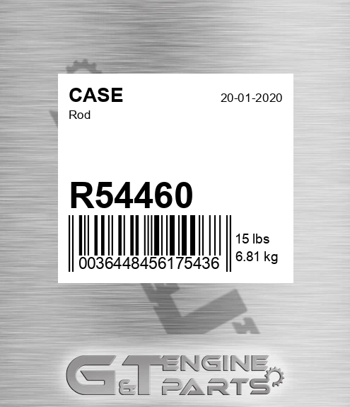 R54460 CASE Rod