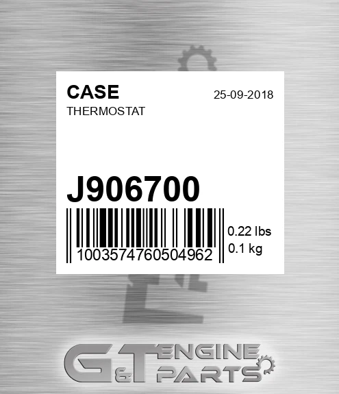 J906700 Thermostat