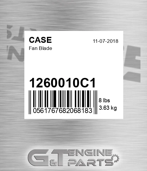 1260010C1 Fan Blade