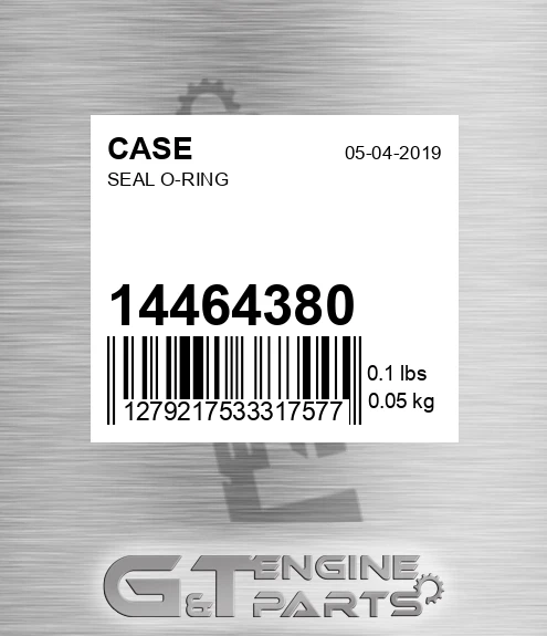 14464380 CASE Seal O-ring