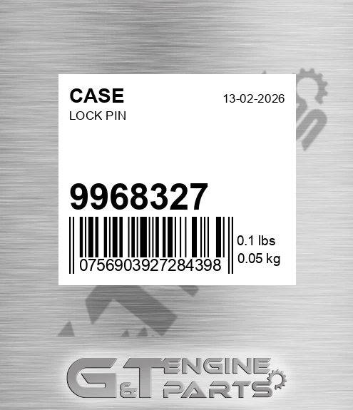 9968327 Lock Pin