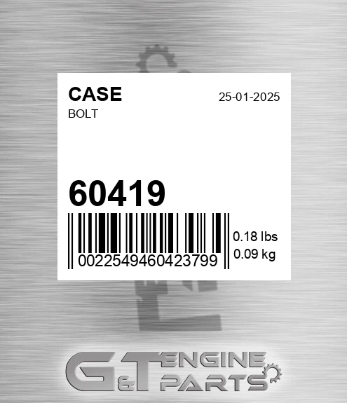 60419 Bolt