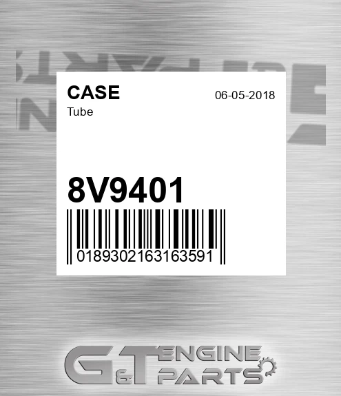 8V9401 CASE Tube