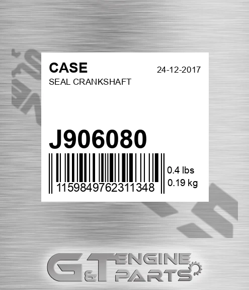 J906080 Seal Crankshaft