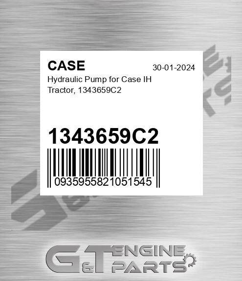 1343659C2 Hydraulic Pump For Ih Tractor,
