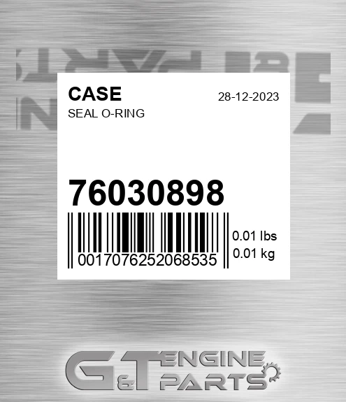 76030898 Seal O-ring