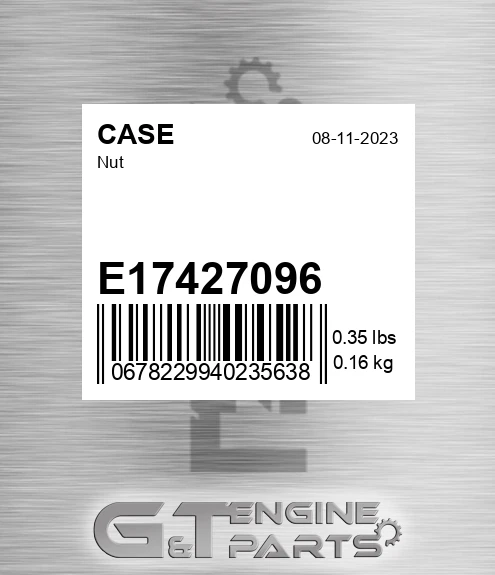 E17427096 Nut