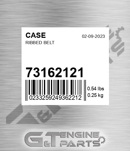 73162121 Ribbed Belt