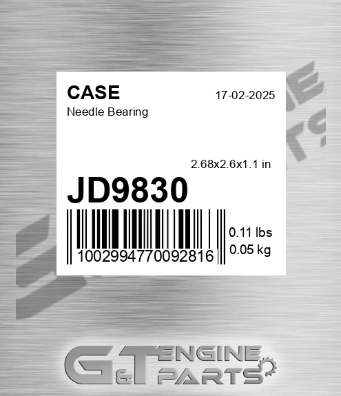 JD9830 Needle Bearing