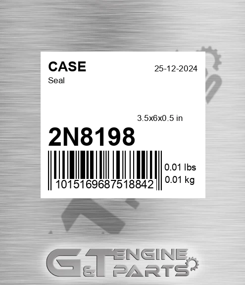 2N8198 Seal