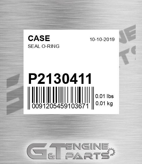 P2130411 CASE Seal O-ring