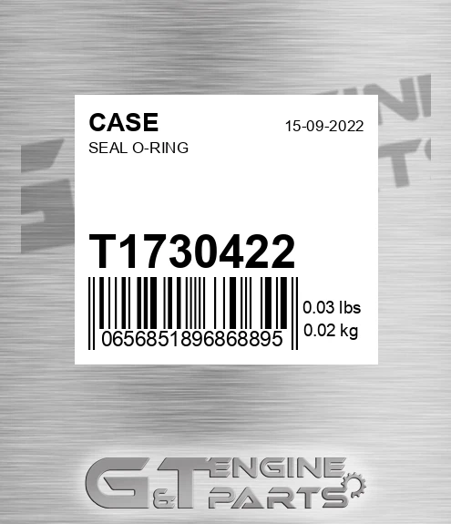 T1730422 Seal O-ring