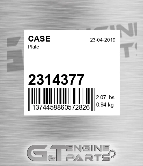 2314377 Plate