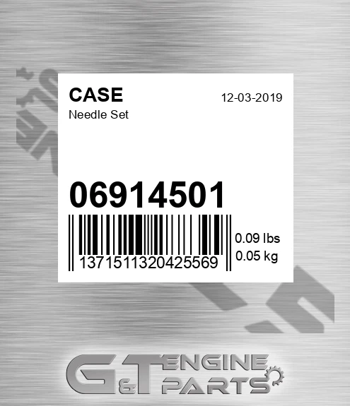 06914501 Needle Set