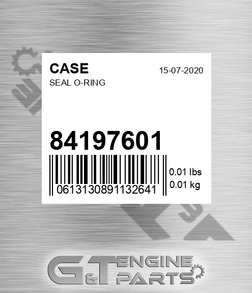 84197601 Seal O-ring