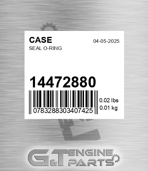 14472880 Seal O-ring