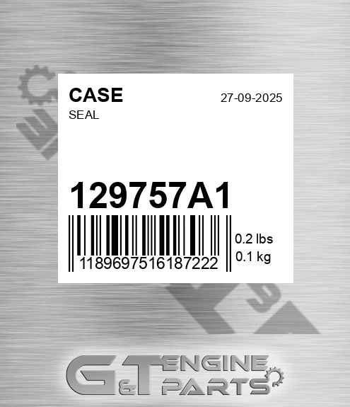 129757A1 Seal