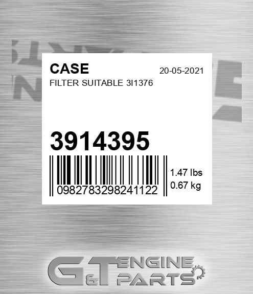 3914395 Filter Suitable 3i1376