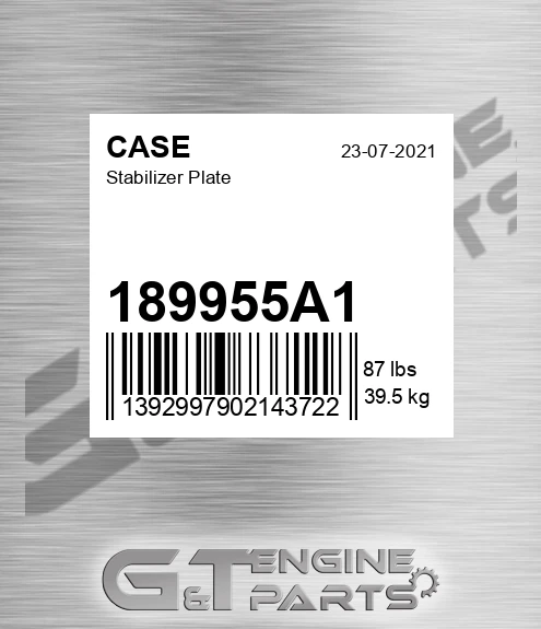 189955A1 Stabilizer Plate