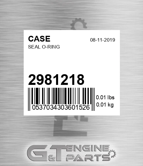 2981218 Seal O-ring