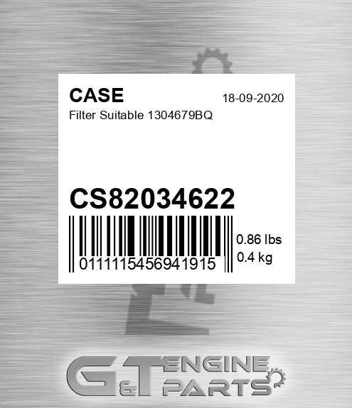 CS82034622 Filter Suitable 1304679bq