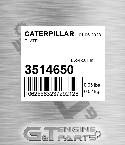 3514650 Plate