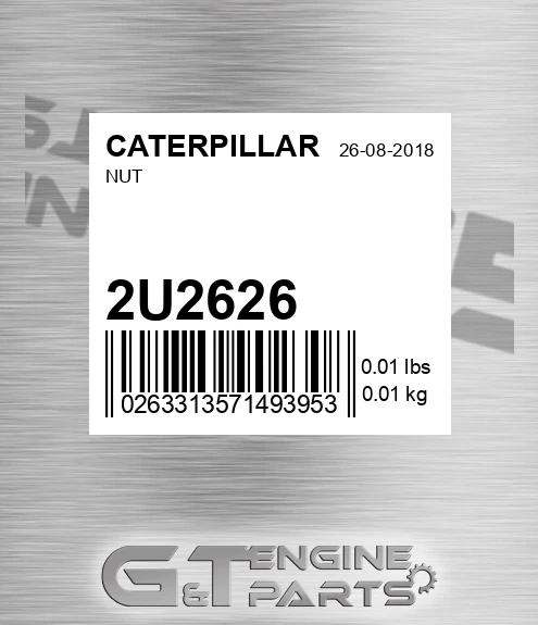 2U-2626 Nut for CATERPILLAR