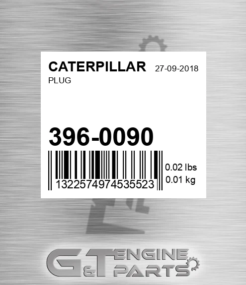 396-0090 CATERPILLAR Plug