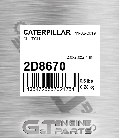 2D8670 CATERPILLAR Clutch