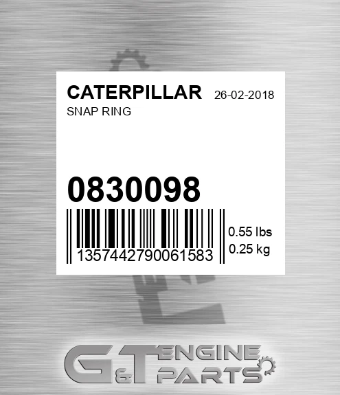 083-0098 Snap Ring