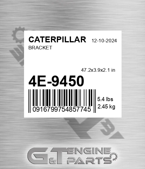 4E-9450 CATERPILLAR Bracket