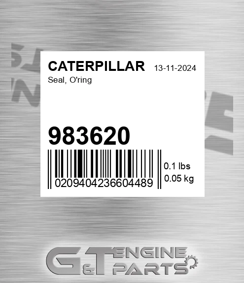 983620 CATERPILLAR Seal, O'ring