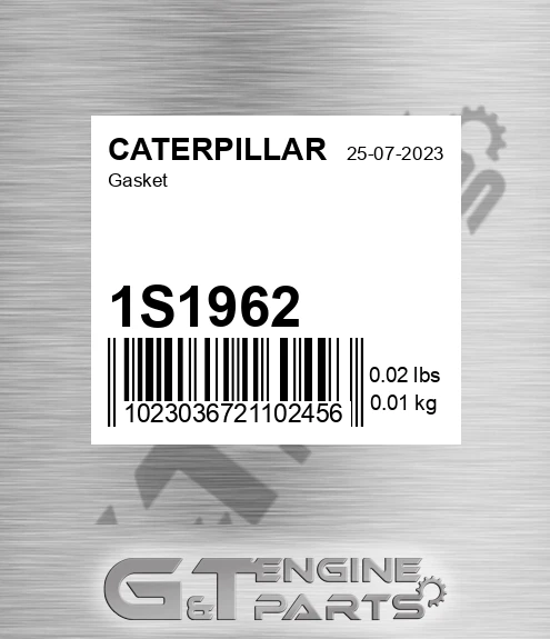 1S1962 Gasket