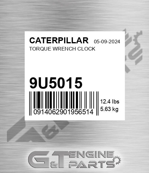 9U-5015 Torque Wrench Clock for CATERPILLAR