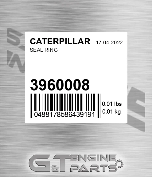 396-0008 Seal Ring