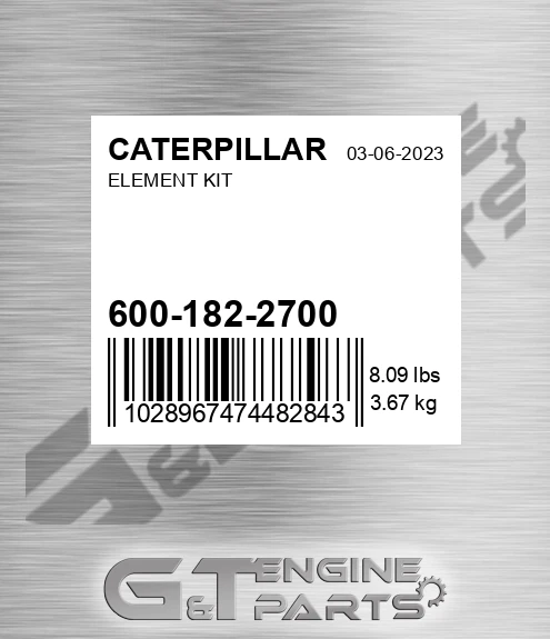 600-182-2700 Element Kit