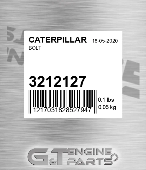 321-2127 Bolt for CATERPILLAR