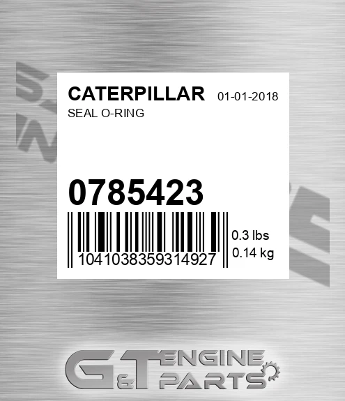 078-5423 Seal O-ring for CATERPILLAR