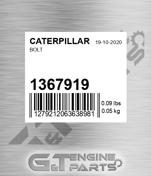 136-7919 Bolt