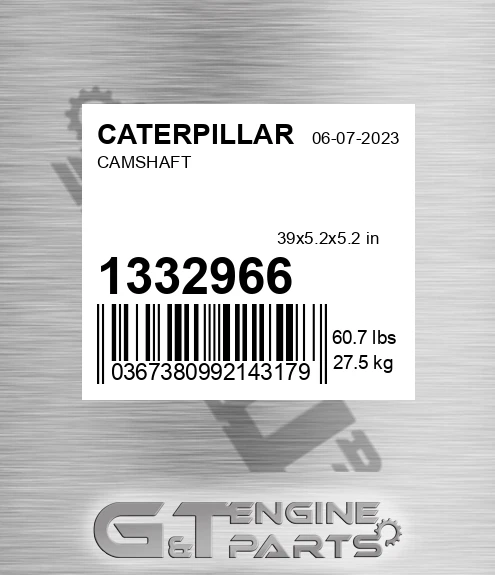 1332966 Camshaft