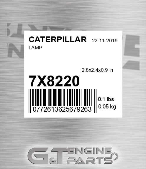 7X-8220 Lamp for CATERPILLAR