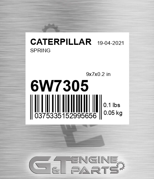 6W7305 Spring