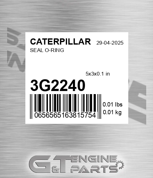 3G-2240 Seal O-ring for CATERPILLAR