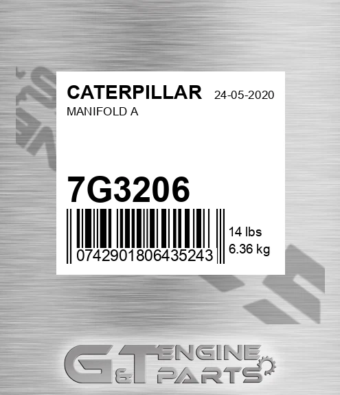 7G3206 Manifold A
