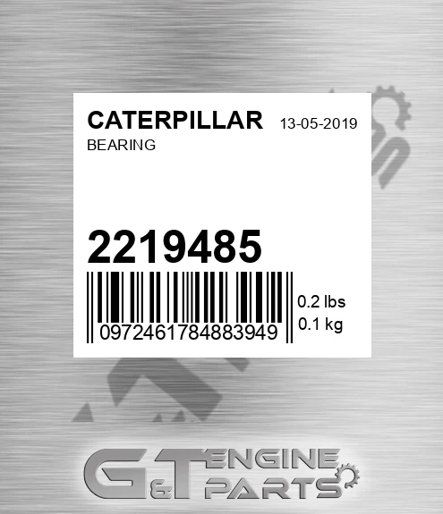 221-9485 Bearing for CATERPILLAR
