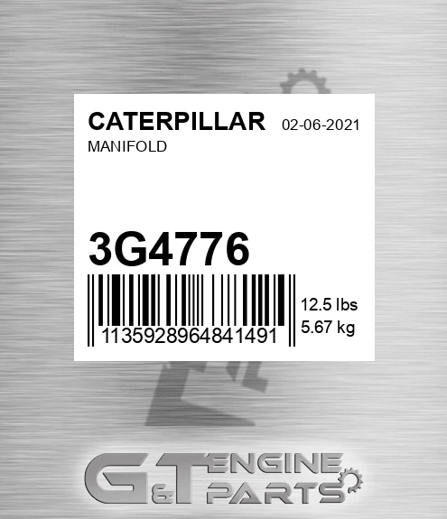 3G4776 Manifold