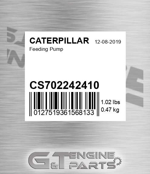 CS702242410 Feeding Pump
