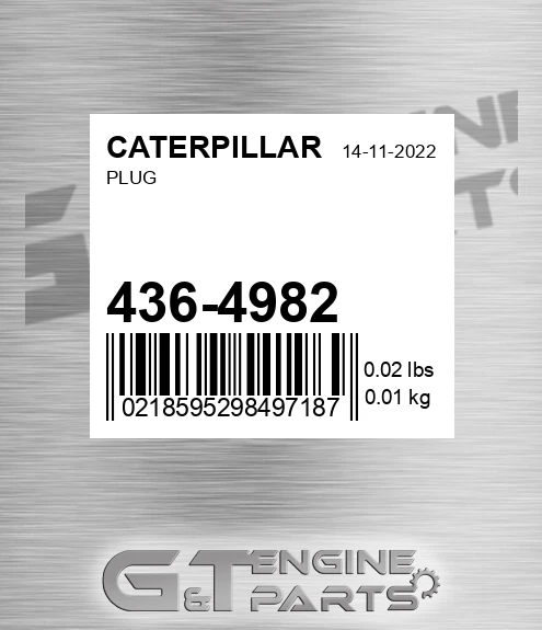 436-4982 Plug